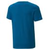 Kids PUMA Tees & Tops | Puma Boys Essential 2 Colour Logo Tee Blue