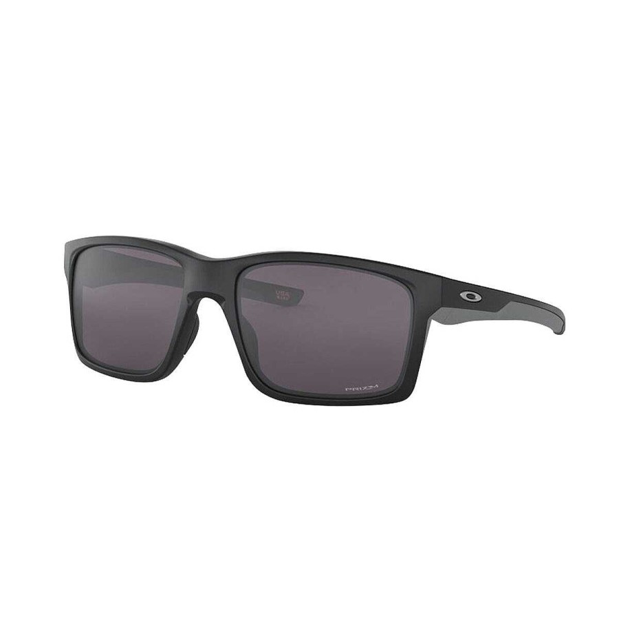 Men Oakley Sunglasses | Oakley Mainlink Xl Sunglasses - Matte Black With Prizm Grey