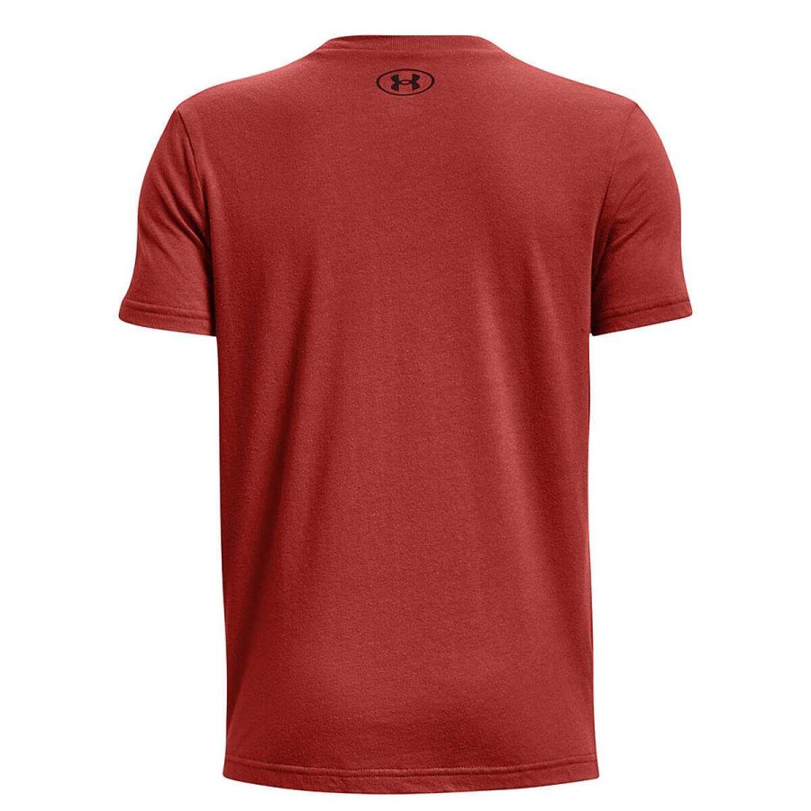 Kids Under Armour Activewear | Under Armour Boys Project Rock Bsr Stand Tee Red