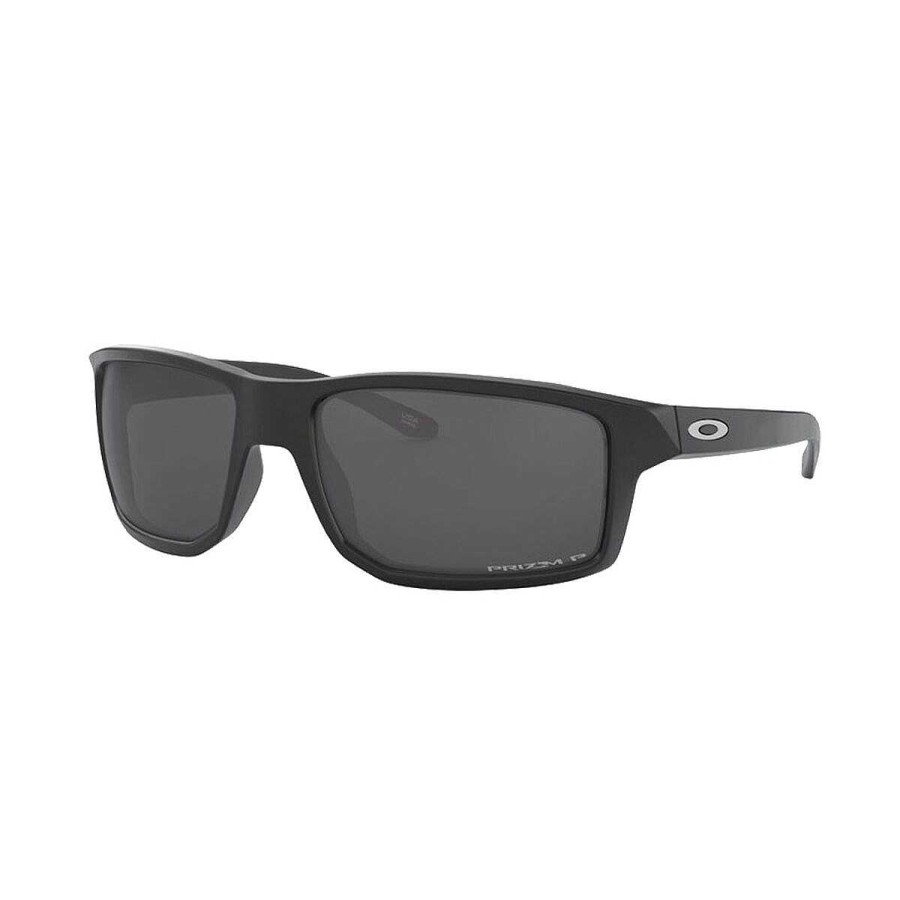 Men Oakley Sunglasses | Oakley Gibston Sunglasses - Matte Black With Prizm Black Polarized