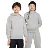 Kids Nike Hoodies & Sweatshirts | Nike Kids Sportswear Club Fleece Pullover Hoodie Grey