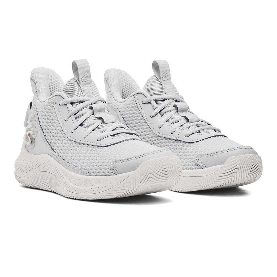 Kids Under Armour Boys Shoes | Under Armour Curry 3Z7 Gs Basketball Shoes Grey