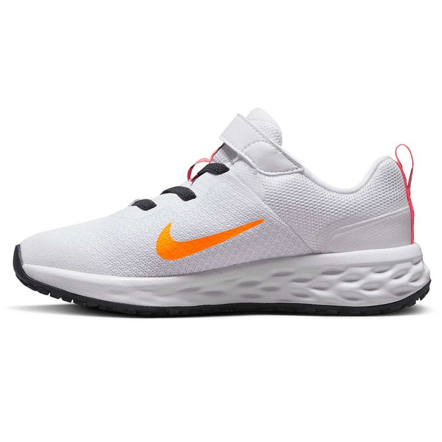 Kids Nike Training | Nike Revolution 6 Ps Kids Running Shoes White/Pink