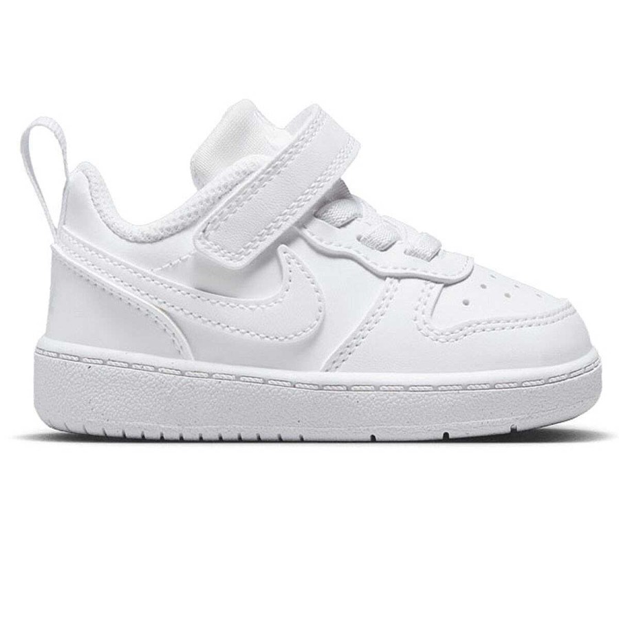 Kids Nike Girls Shoes | Nike Court Borough Low Recraft Toddlers Shoes White