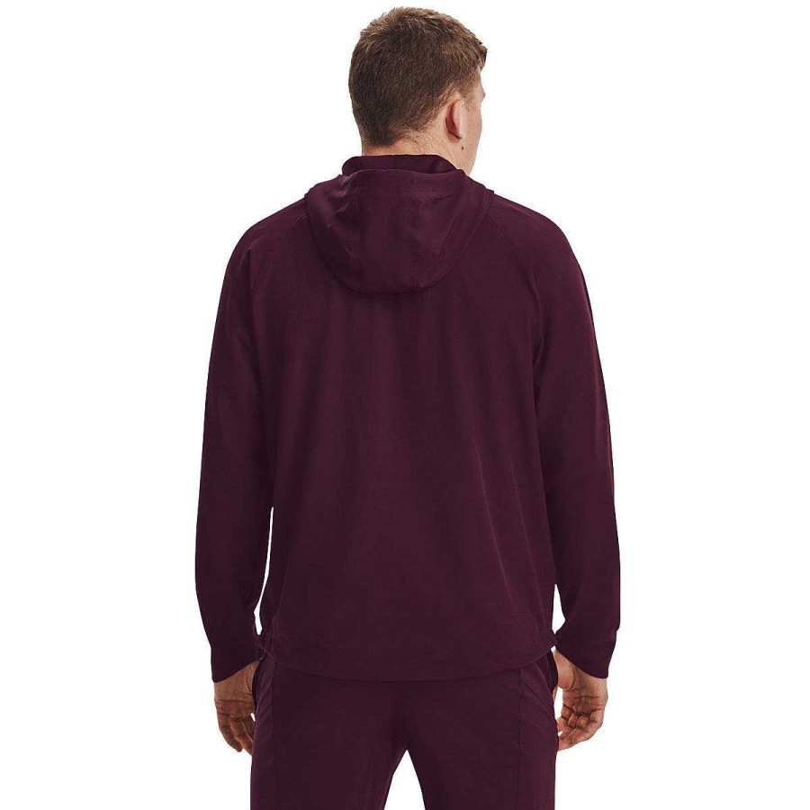 Men Under Armour Jackets | Under Armour Mens Ua Unstoppable Jacket Maroon