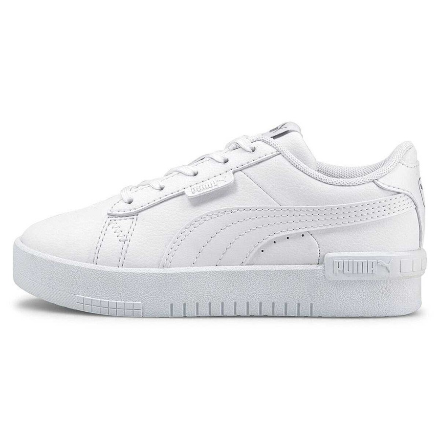 Kids PUMA Girls Shoes | Puma Jada Ps Kids Casual Shoes White