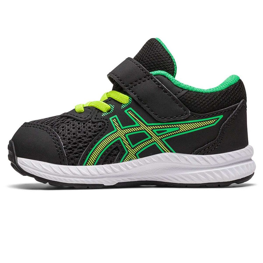 Kids Asics Toddlers Shoes | Asics Contend 8 Toddlers Shoes Black/Green