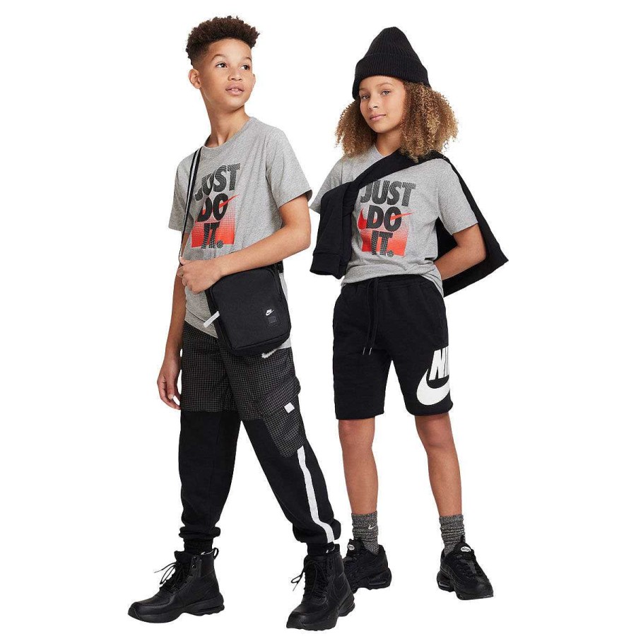 Kids Nike Activewear | Nike Sportswear Kids Core Brandmark 1 Tee Grey