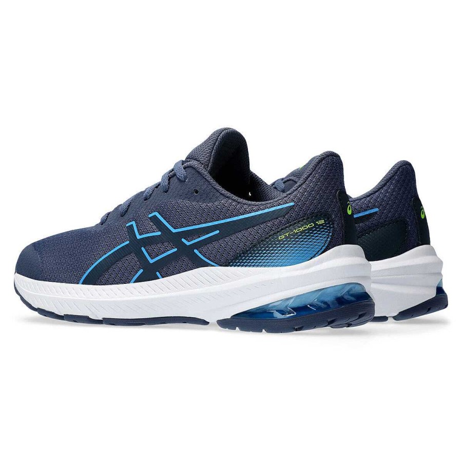 Kids Asics Running | Asics Gt 1000 12 Gs Kids Running Shoes Navy/Blue