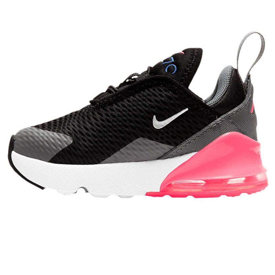 Kids Nike Toddlers Shoes | Nike Air Max 270 Toddlers Shoes Black/Silver