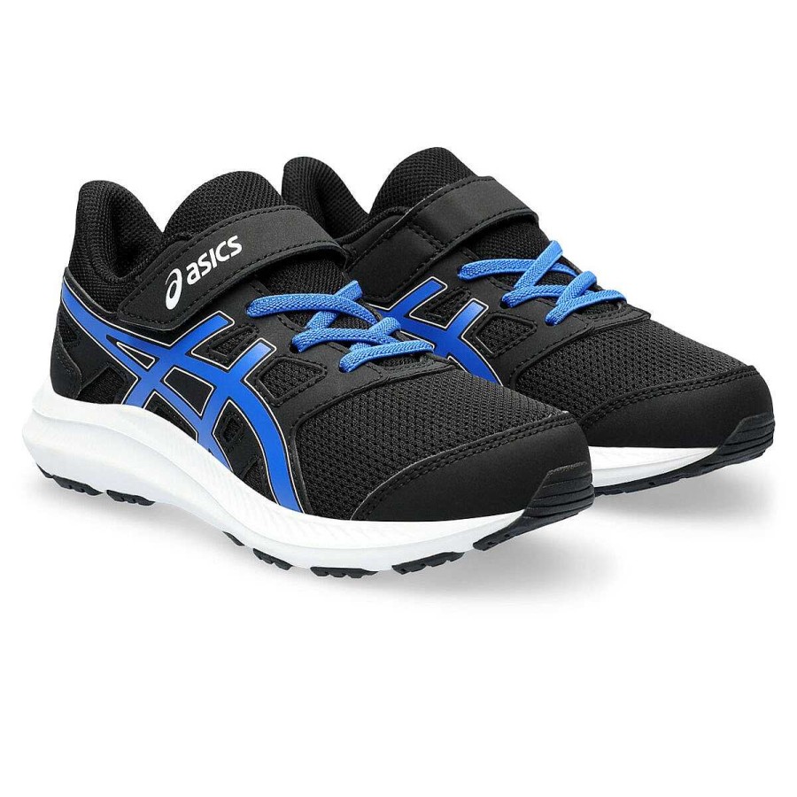 Kids Asics Running | Asics Jolt 4 Ps Kids Running Shoes Black/Blue