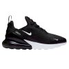 Kids Nike School Shoes | Nike Air Max 270 Mens Casual Shoes Black/White