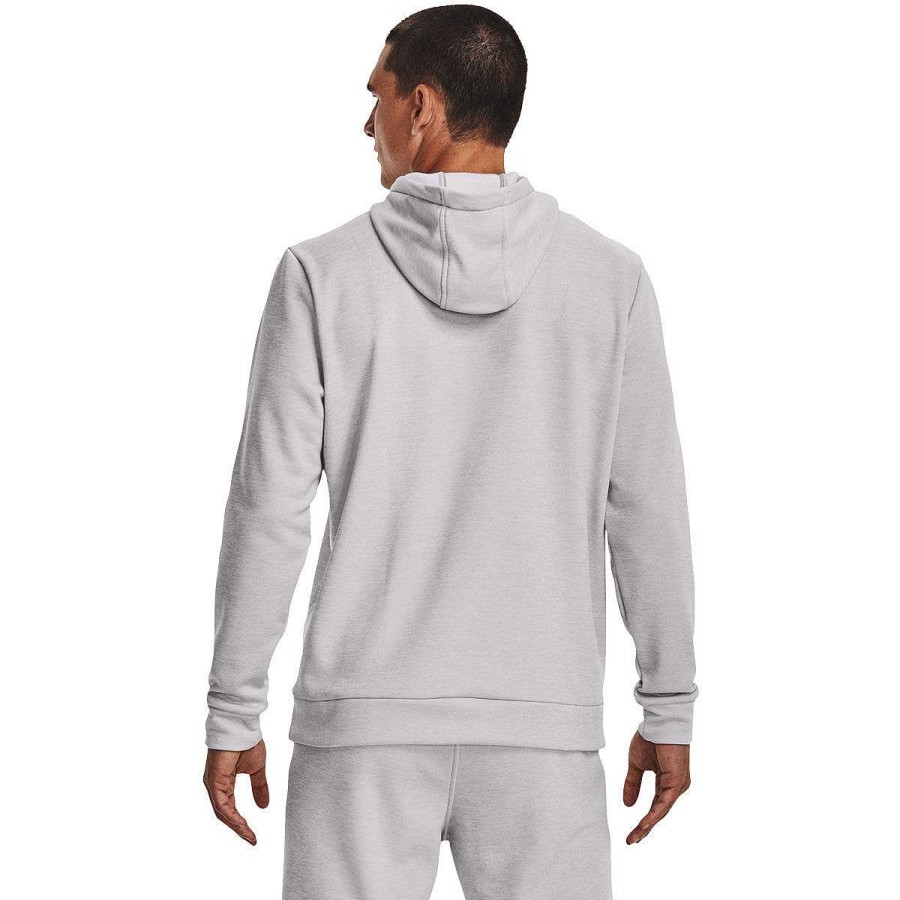 Men Under Armour Hoodies & Sweatshirts | Under Armour Mens Armour Fleece Twist Hoodie Grey