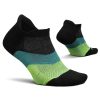 Men Feetures Socks | Feetures Elite Light Cushion No Show Tab Socks Black