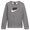 Kids Nike Hoodies & Sweatshirts | Nike Boys Nsw Club Hbr Sweatshirt Grey