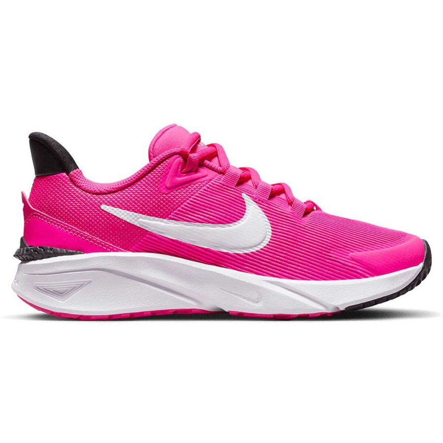 Kids Nike Training | Nike Star Runner 4 Gs Kids Running Shoes Pink/White