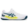 Kids Asics Boys Shoes | Asics Gel Resolution 9 Gs Kids Tennis Shoes White/Blue