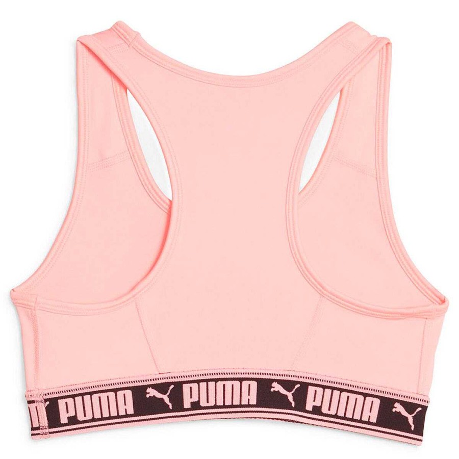 Kids PUMA Activewear | Puma Girls Strong Sports Bra Pink