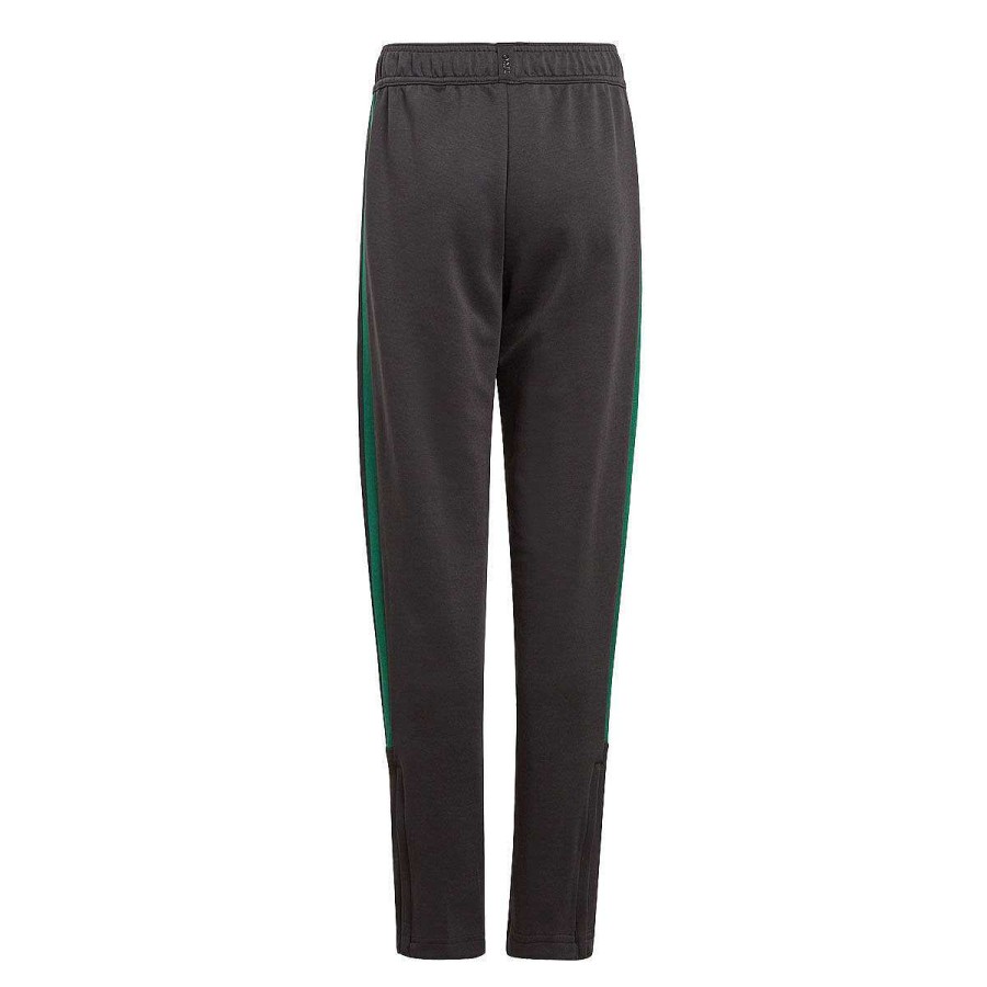 Kids adidas Track Pants | Adidas Kids Tiro Football Pants Black/Green