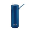 Kids FRANK GREEN Water Bottles | Frank Green Reusable 595Ml Water Bottle - Blue/Deep Ocean