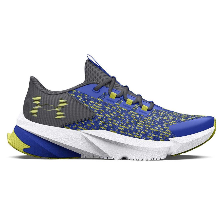 Kids Under Armour Running | Under Armour Scramjet 5 Gs Kids Running Shoes Royal/Grey