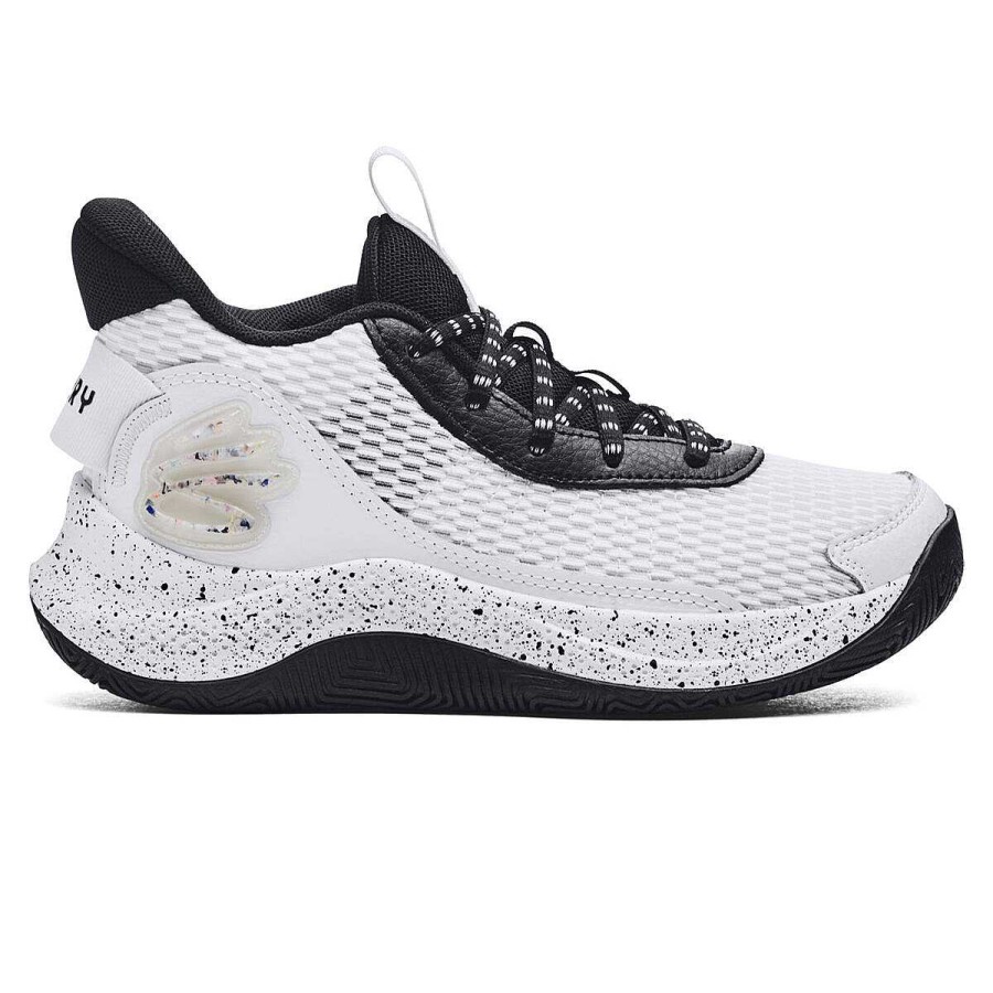 Kids Under Armour Basketball | Under Armour Curry 3Z7 Gs Basketball Shoes White