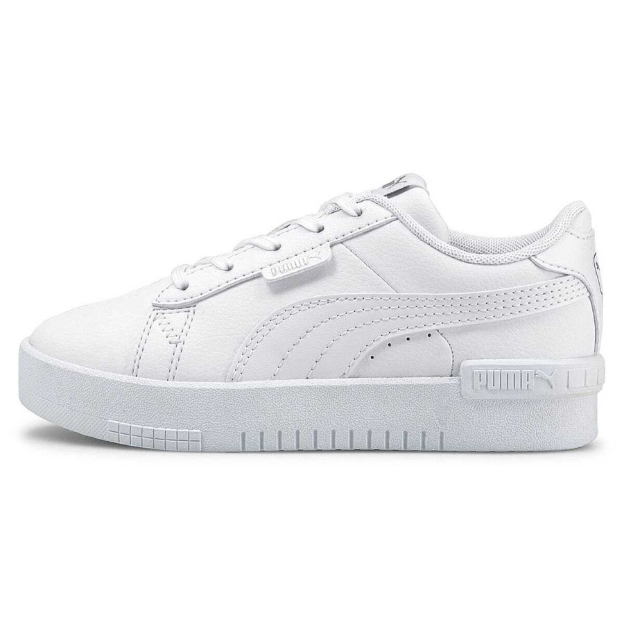 Kids PUMA School Shoes | Puma Jada Ps Kids Casual Shoes White