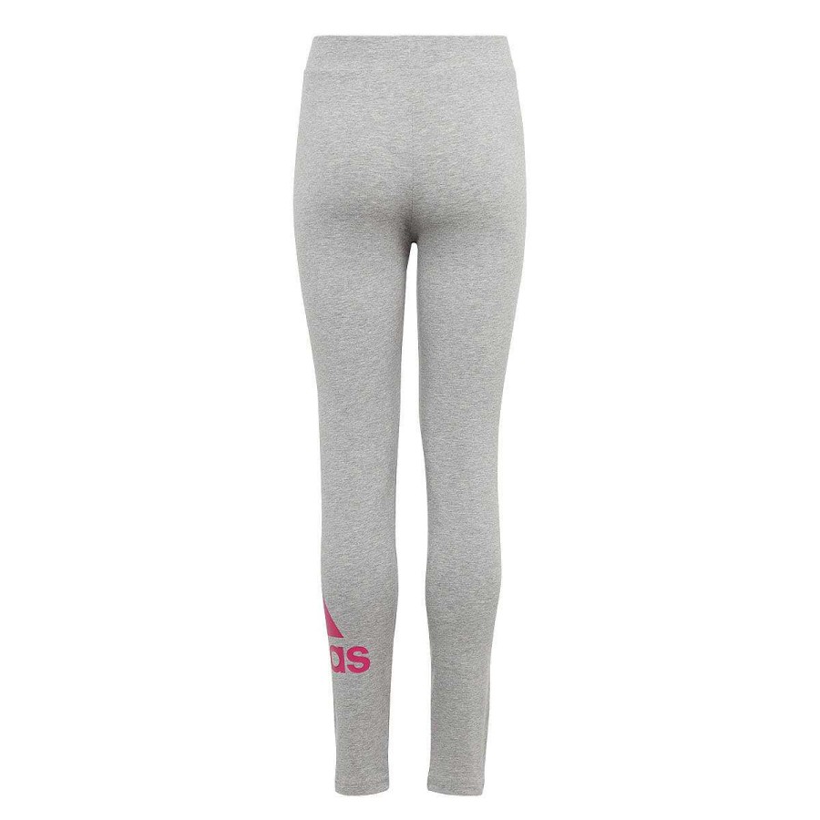 Kids adidas Tights | Adidas Girls Essentials Big Logo Leggings Grey