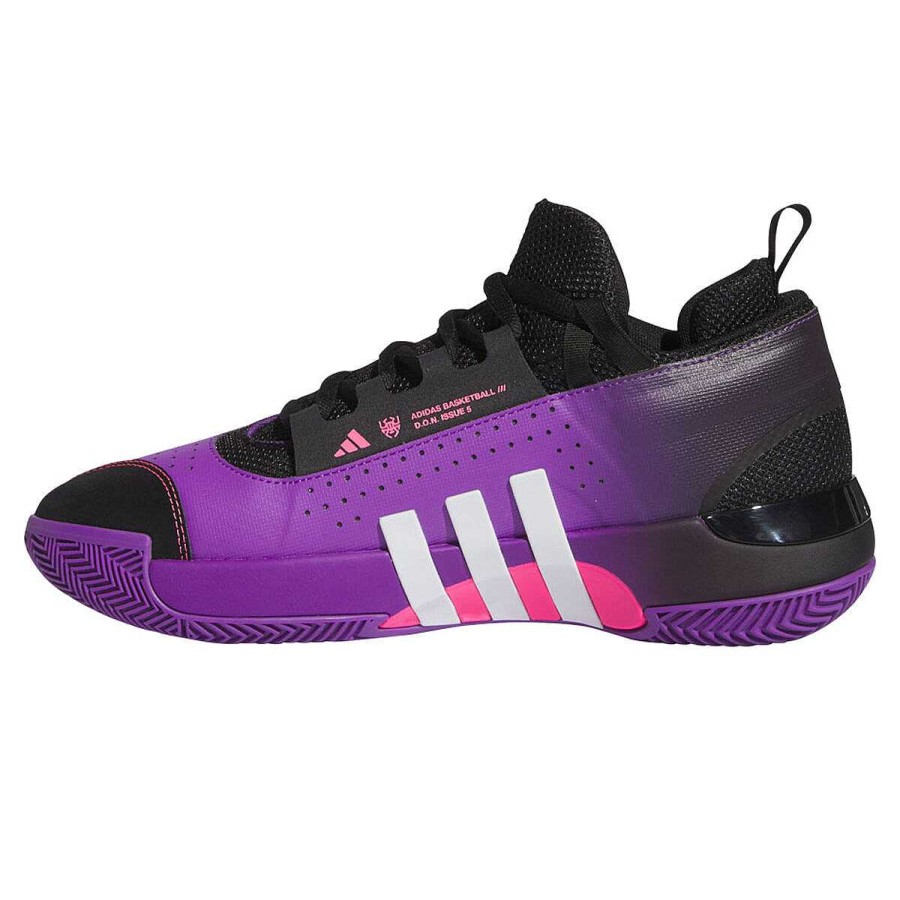 Kids adidas Basketball | Adidas D.O.N. Issue 5 Bloom Gs Kids Basketball Shoes Purple