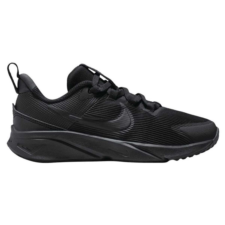 Kids Nike School Shoes | Nike Star Runner 4 Next Nature Ps Kids Running Shoes Black