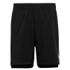 Kids adidas Shorts | Adidas Boys Aeroready 3 Stripes Woven Shorts Black