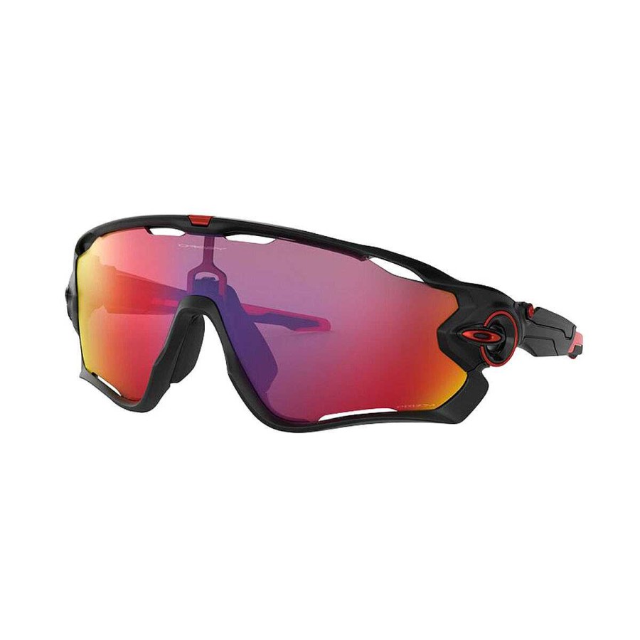 Men Oakley Sunglasses | Oakley Jawbreaker Sunglasses - Matte Black With Prizm Road