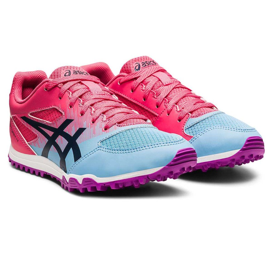 Kids Asics Boys Shoes | Asics Gel Firestorm 4 Kids Track Shoes Us 1 Blue