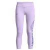 Kids Under Armour Tights | Under Armour Girls Motion Novelty Crop Tights Purple