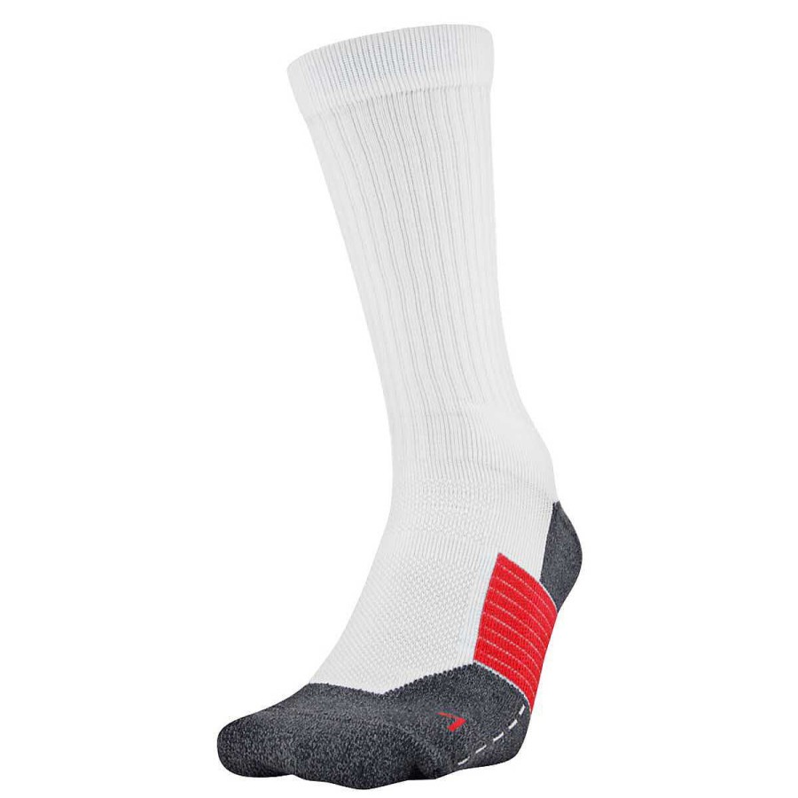 Men Under Armour Socks | Under Armour Armourgrip Crew Socks L White/Black