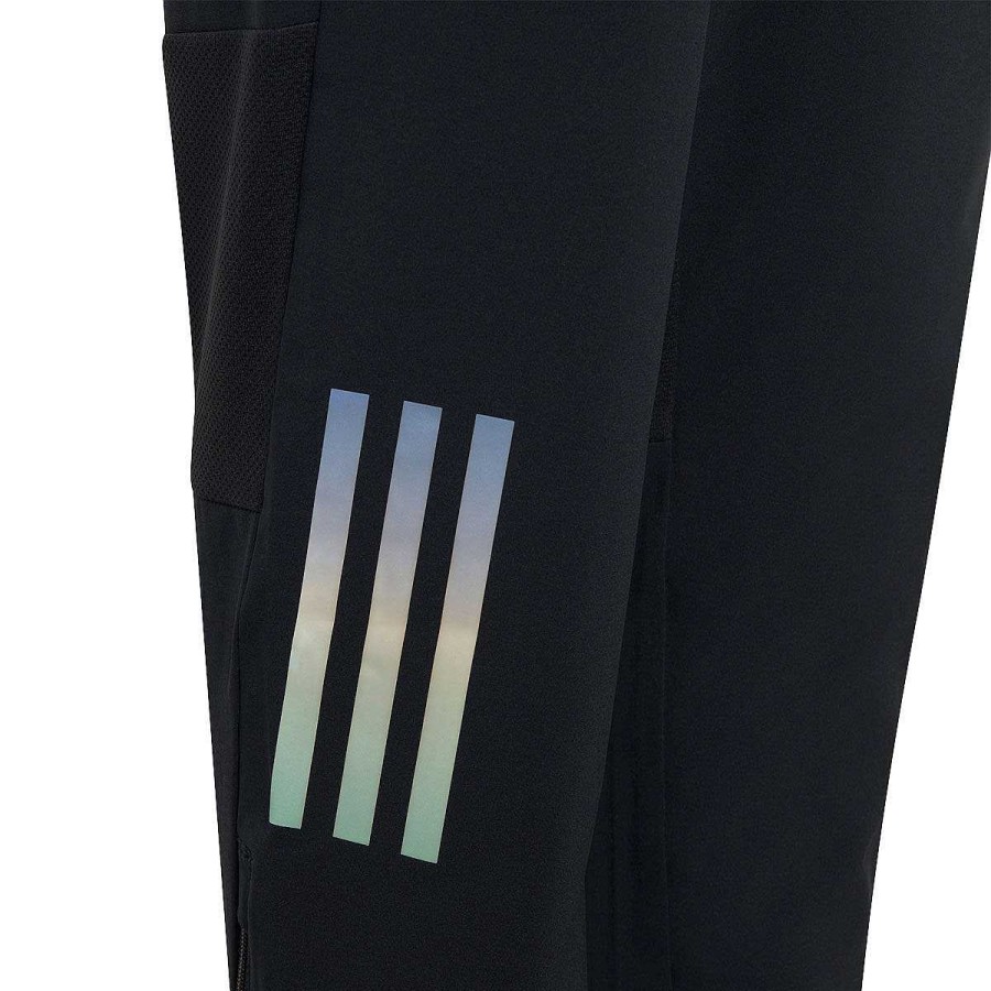 Kids adidas Track Pants | Adidas Kids Aeroready 3 Stripes Jogger Pants Black