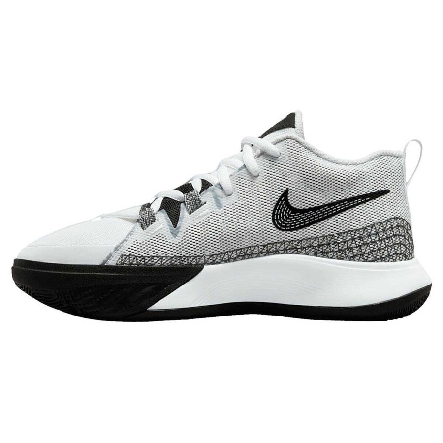 Kids Nike Basketball | Nike Flytrap 6 Gs Kids Basketball Shoes Us 4 White/Black