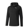 Men PUMA Jackets | Puma Mens Evostripe Hoodie Black