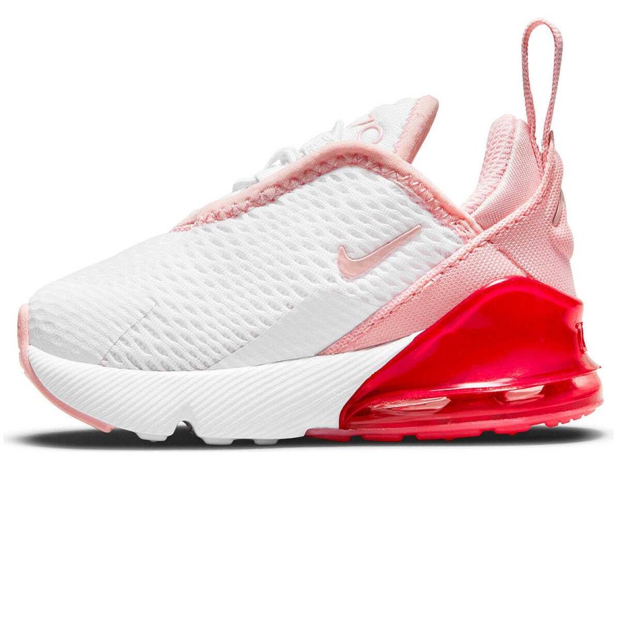 Kids Nike Toddlers Shoes | Nike Air Max 270 Toddlers Shoes White/Pink