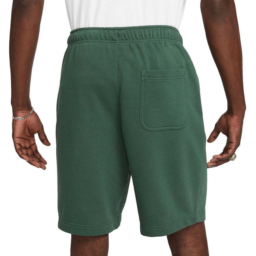 Men Nike Shorts | Nike Mens Club+ French Terry Shorts Green