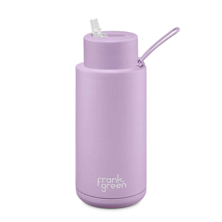 Kids FRANK GREEN Water Bottles | Frank Green Reusable 1L Water Bottle - Purple/Lilac Haze