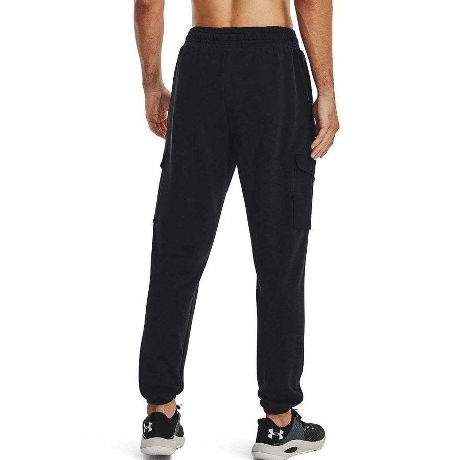 Men Under Armour Track Pants | Under Armour Mens Ua Heavyweight Terry Jogger Pants Black