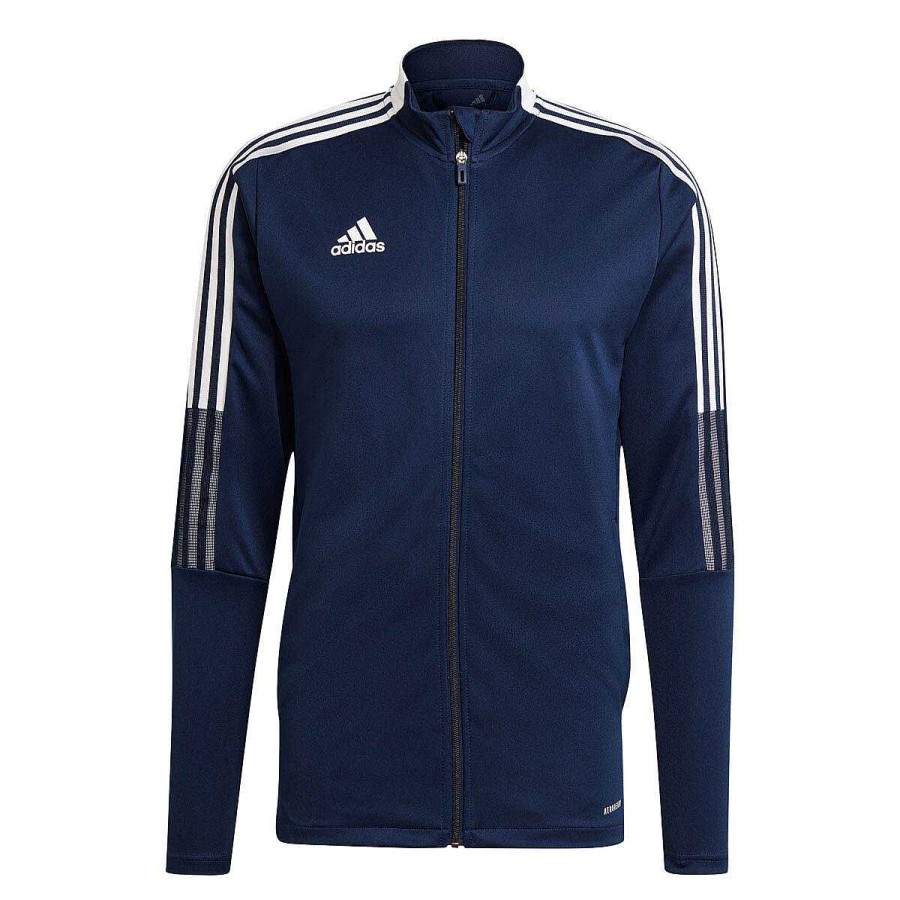 Men adidas Hoodies & Sweatshirts | Adidas Mens Tiro 21 Track Jacket Navy