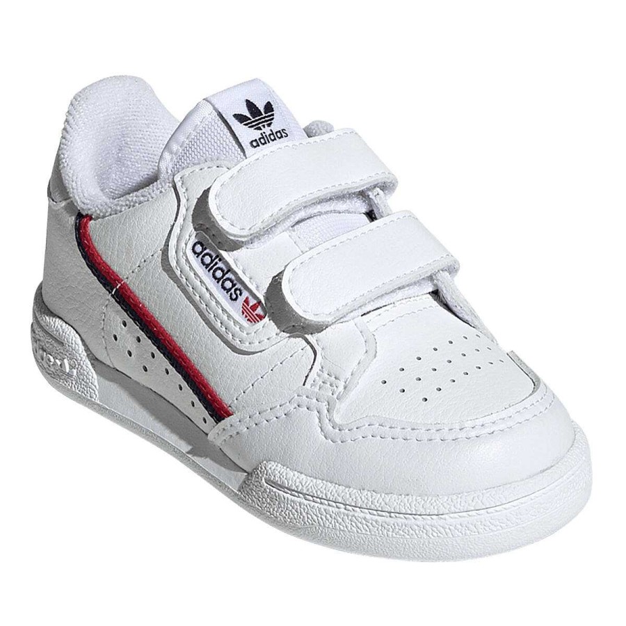 Kids adidas Originals Toddlers Shoes | Adidas Originals Continental 80 Toddlers Shoes White