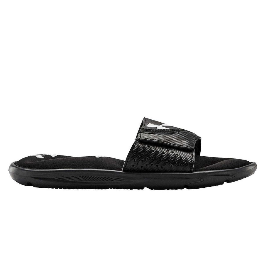 Kids Under Armour Slides And Thongs | Under Armour Ignite Vi Ps Kids Slides Us 12 Black/White