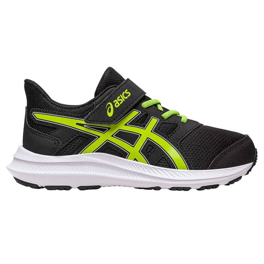 Kids Asics Training | Asics Jolt 4 Ps Kids Running Shoes Black/Green