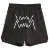 Kids PUMA Shorts | Puma Kids Jaws Basketball Shorts Black