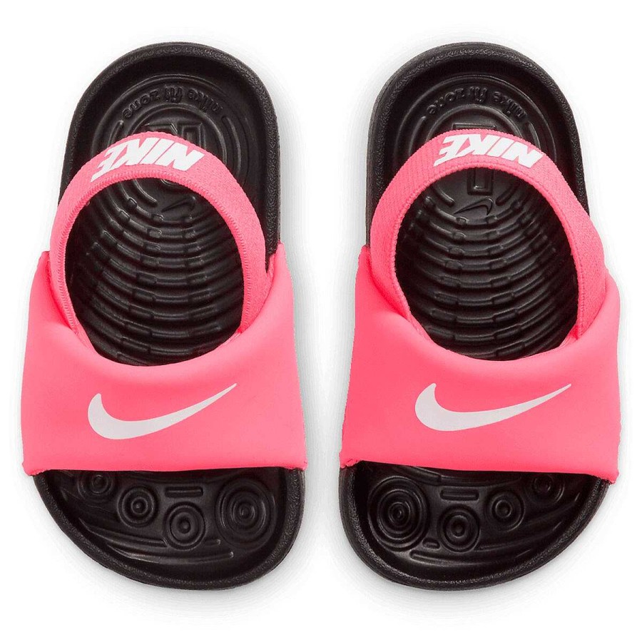 Kids Nike Toddlers Shoes | Nike Kawa Toddlers Slides Pink/White