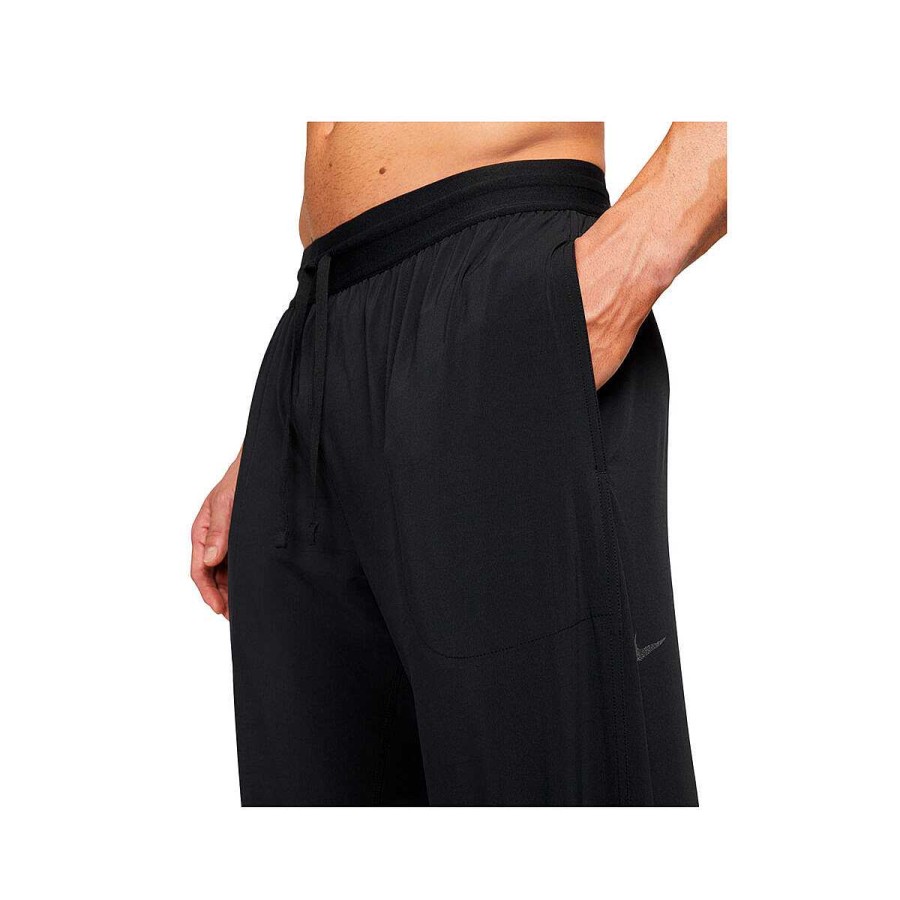 Men Nike Track Pants | Nike Mens Dri-Fit Flex Yoga Pants Black