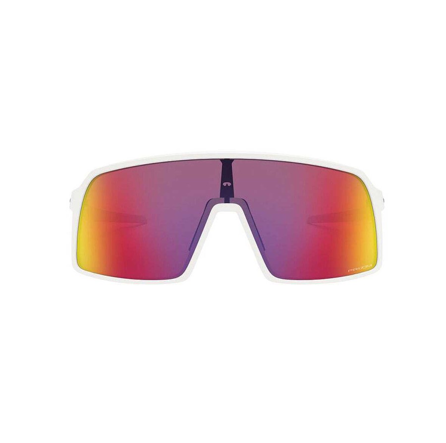 Men Oakley Sunglasses | Oakley Sutro Sunglasses - Matte White With Prizm Road